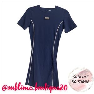 Blue Adidas dress